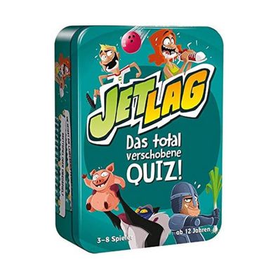 Cocktail Games Kartenspiel - Jetlag Quizspiel Partyspiel Reisespiel ab 12 Jahren