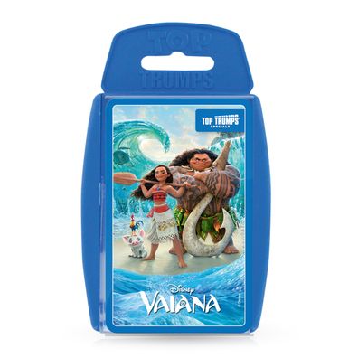 Top Trumps Vaiana Kartenspiel Quartettspiel Moana Kinderspiel Reisespiel Disney