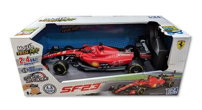 Maisto Tech 82357 Ferngesteuertes Auto - F1 Ferrari SF-23 (Maßstab 1:24) Leclerc