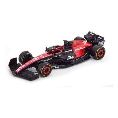 Bburago 18-38085B - Modellauto - F1 Alfa Romeo C43 '23 #77 Bottas (Maßstab 1:43)