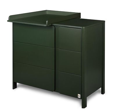 Furnlux Wickeltisch Classic Grün 105cm