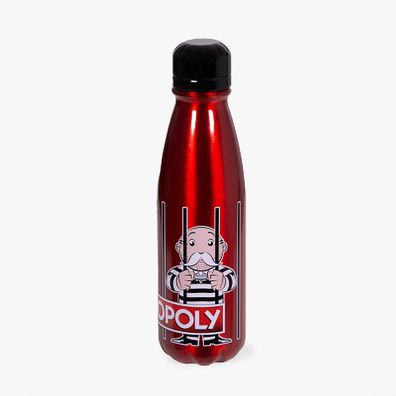 Stor - Aluminiumflasche - Monopoly (600ml) Trinkflasche Sportflasche Flasche