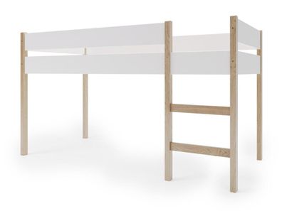 Furnlux Hochbett Grott Weiss 90x200cm