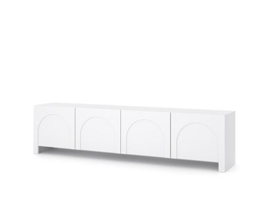 Furnlux Fernsehtisch Arco Weiss 204cm