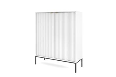 Furnlux Sideboard Avon Weiß 104cm