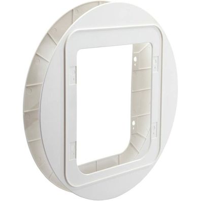 Sureflap Cat Flap Mounting Adapter L - White - 18 X 17 Cm