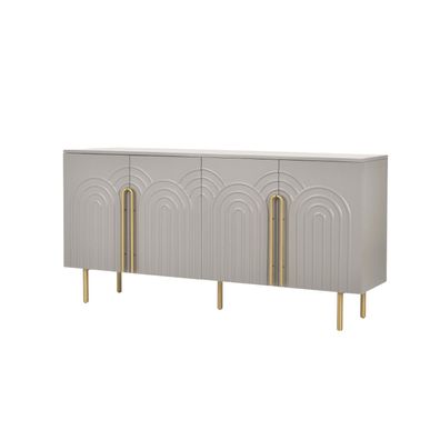Furnlux Sideboard Stilig Grau 180cm