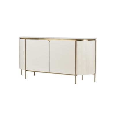 Furnlux Sideboard Stilig Weiss 180cm
