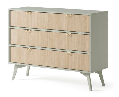 Furnlux Kommode Forest Beige & Grün 106cm