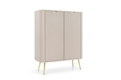 Furnlux Sideboard Zova Beige & Gold 103cm