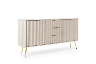 Furnlux Sideboard Zova Beige & Gold 168cm