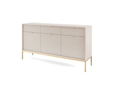 Furnlux Sideboard Avon Beige & Gold 154cm