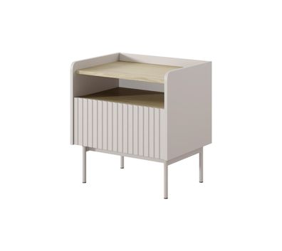 Furnlux Nachttisch Level Beige 53cm