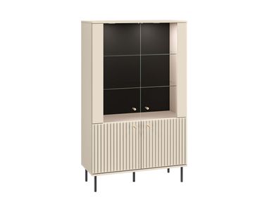 Furnlux Vitrine Sophie Beige 92cm