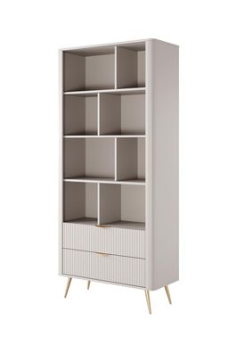 Furnlux Vitrine Lante Weiss 88cm