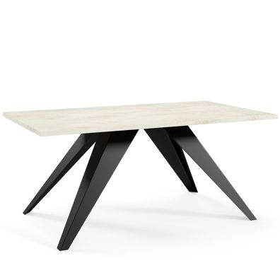 Furnlux Couchtisch Aria Weiss 60cm