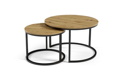 Furnlux Couchtisch Raben Beige 75cm