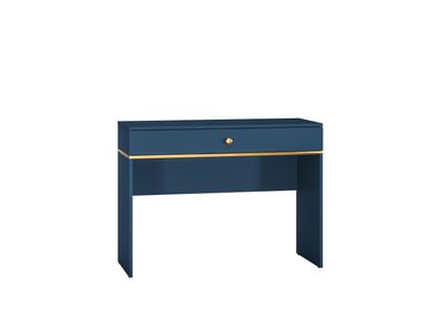 Furnlux Konsolentisch Marineblau & Gold 100cm