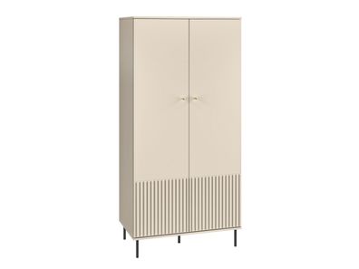 Furnlux Kleiderschrank Sophie Beige 92cm