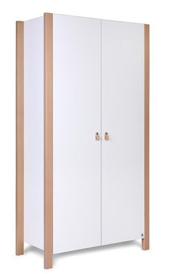 Furnlux Kinderkleiderschrank Etude Weiss 96cm