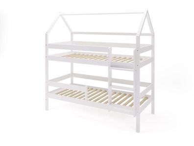 Furnlux Bunk Beds EDEN - Weiß - 97 x 134 x 211 cm