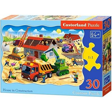 Castorland Puzzle On construction 30 Teile