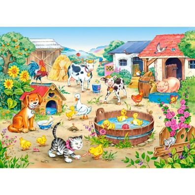 Castorland Puzzle Bauernhof 60 Teile