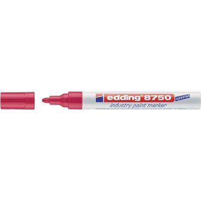 Edding Lackmarker 8750 rot 2-4mm Industry Paint Marker