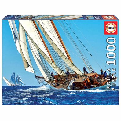 Educa 18490, Yacht, 1000 Teile, Puzzle für Erwachsene und Kinder ab 10 Jahren