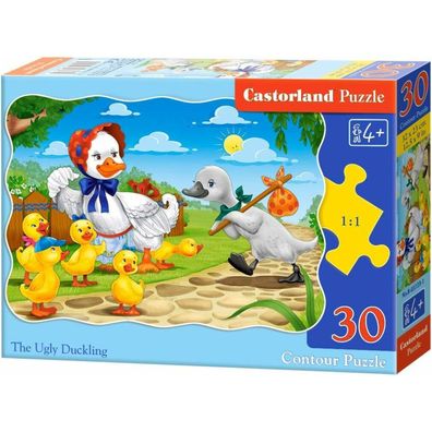 Castorland Puzzle Hässliches Entlein 30 Teile