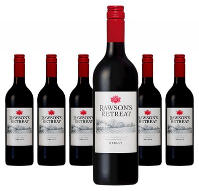 6 x Rawson's Retreat Merlot – 2019