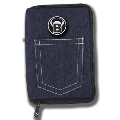 BULL'S TP Premium Dartcase, jeans / Inhalt 1 Stück