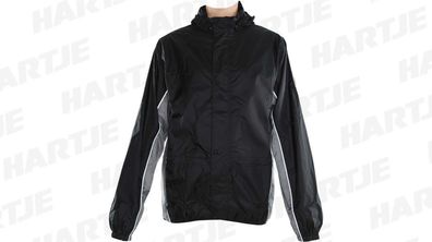 regenjacke "rain guard" gr. l schwarz/dolomit