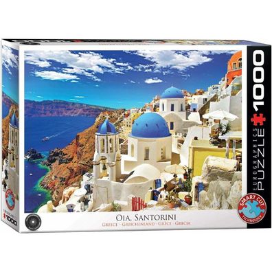 Eurographics Puzzle Oia, Santorini, Griechenland 1000 Teile