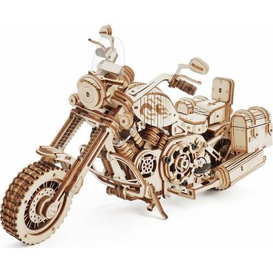 Robotime Rokr 3D Holzpuzzle Cruiser Motorrad 420 Teile