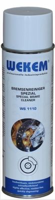 Wekem 500ml Bremsenreiniger Spezial WS1110 Teilereiniger Bremsen Entfetter KFZ