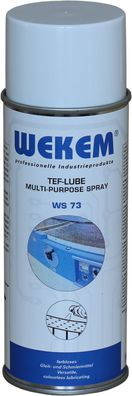 WS 73 PTFE Multifunktions-Gleit-Spray 400ml Holz Gummi Metall farblos