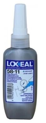 Schraubensicherung Loxeal 58-11 250ml Gewindedichtung Kleber Gas Wasser ProfiNEU