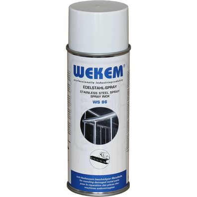 WS 86 400ml Edelstahl Spray Pigmente ausbessern sauber wie neu OVP Profiqualität