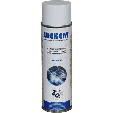 Wekem 500ml Profi Sprühreiniger WS2000 Entfetter KFZ Öl Reiniger Spray KFZ