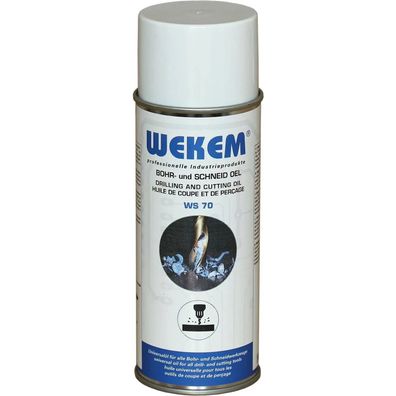 Wekem 400ml Bohr- und Schneidöl WS70 Universalöl Kühlöl Schmieröl Industrieöl