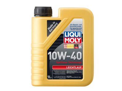 LIQUI MOLY Motoröl "Leichtlauf" SAE 10W- 1 l Flasche