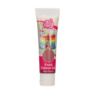 FunCakes Food Colour Gel - Red Earth 30g