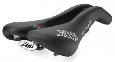 SELLE SMP Sattel "Plus" SB-verpackt, Echtleder, El schwarz