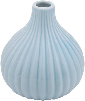 Vase, einfache moderne Keramikvase, Heim-Tischdekoration (kleines Blau)