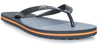 Trespass Badeschuh Esten - Male Flip Flop Charcoal Stripe