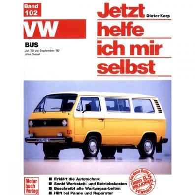 VW Transporter T3 Typ 22 1979-1982 Jetzt helfe ich mir selbst Reparaturanleitung