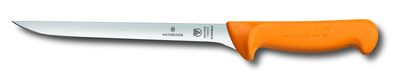 Swibo, Fischfiletiermesser, 20cm, gerade, flexibel, orange, SB