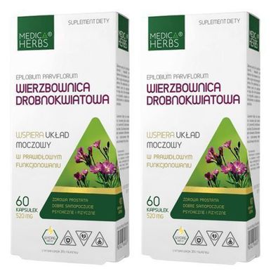 Weidenröschen Extrakt 20% Polyphenole Epilobium Parviflorum 520mg 120 Kapseln