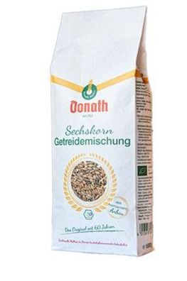 Donath Mühle 6x Donath Sechskorn-Getreide-Mischung 1000g